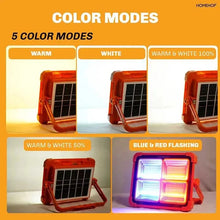Load image into Gallery viewer, High Bright Solar Rechargeable LED Light With Usb Charging