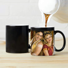 Load image into Gallery viewer, Black Ceramic Customized Magic Mug (325 Ml)