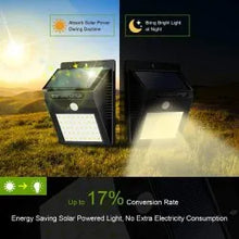 Load image into Gallery viewer, Solar charged  Led wall light for electricity savings